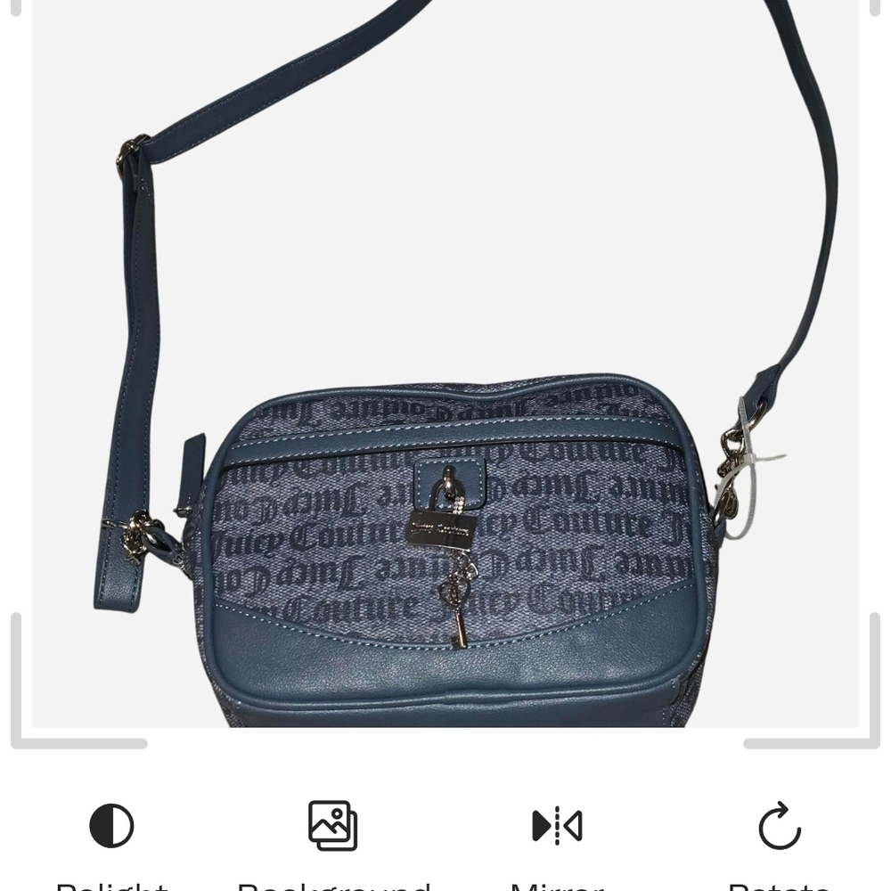 Juicy Couture Navy Crossbody Bag